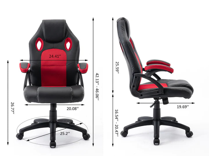 NEO RED & BLACK PC OFFICE CHAIR