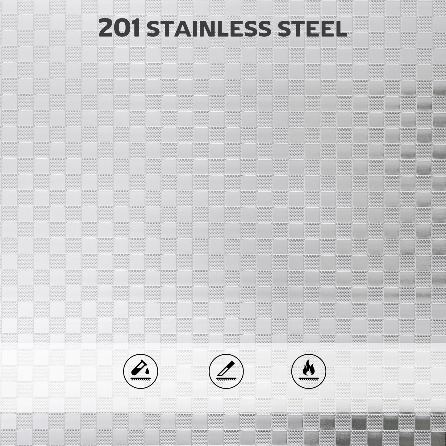 4 Tier Stainless Steel Rolling Cart with Adjustable Shelves, Utility Cart on Wheels with Handles for Kitchen, Silver