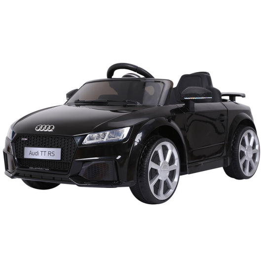 Aosom Officially Licensed Kids Ride-On Car 6V Battery Powered Vehicle Perfect Gift For Kids with Remote Control, Suspension Wheel, Adjustable Speed, Black